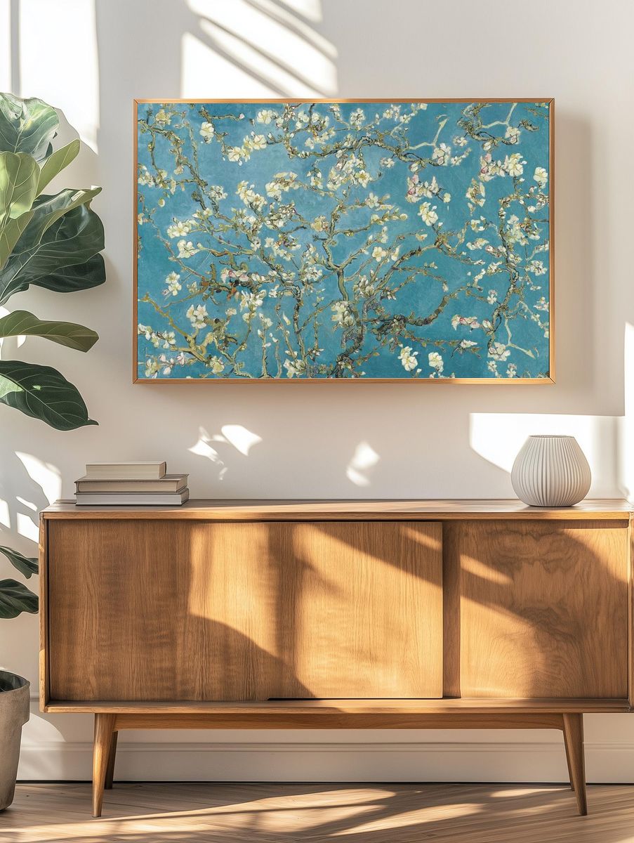 Van Gogh's Almond blossom background. — room view 3