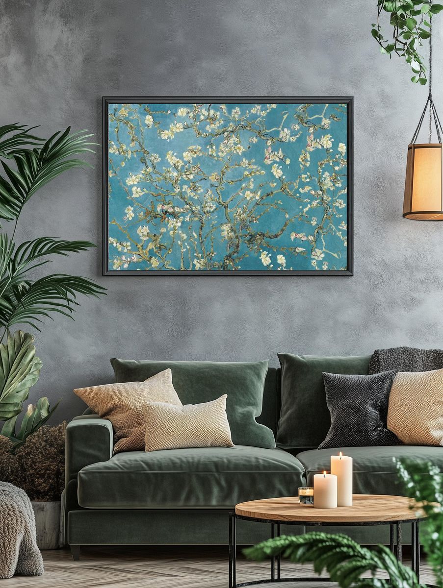 Van Gogh's Almond blossom background. — room view 4