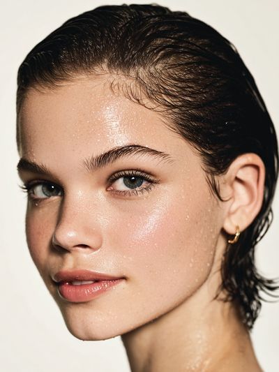 Radiant Beauty Portrait Poster. poster print