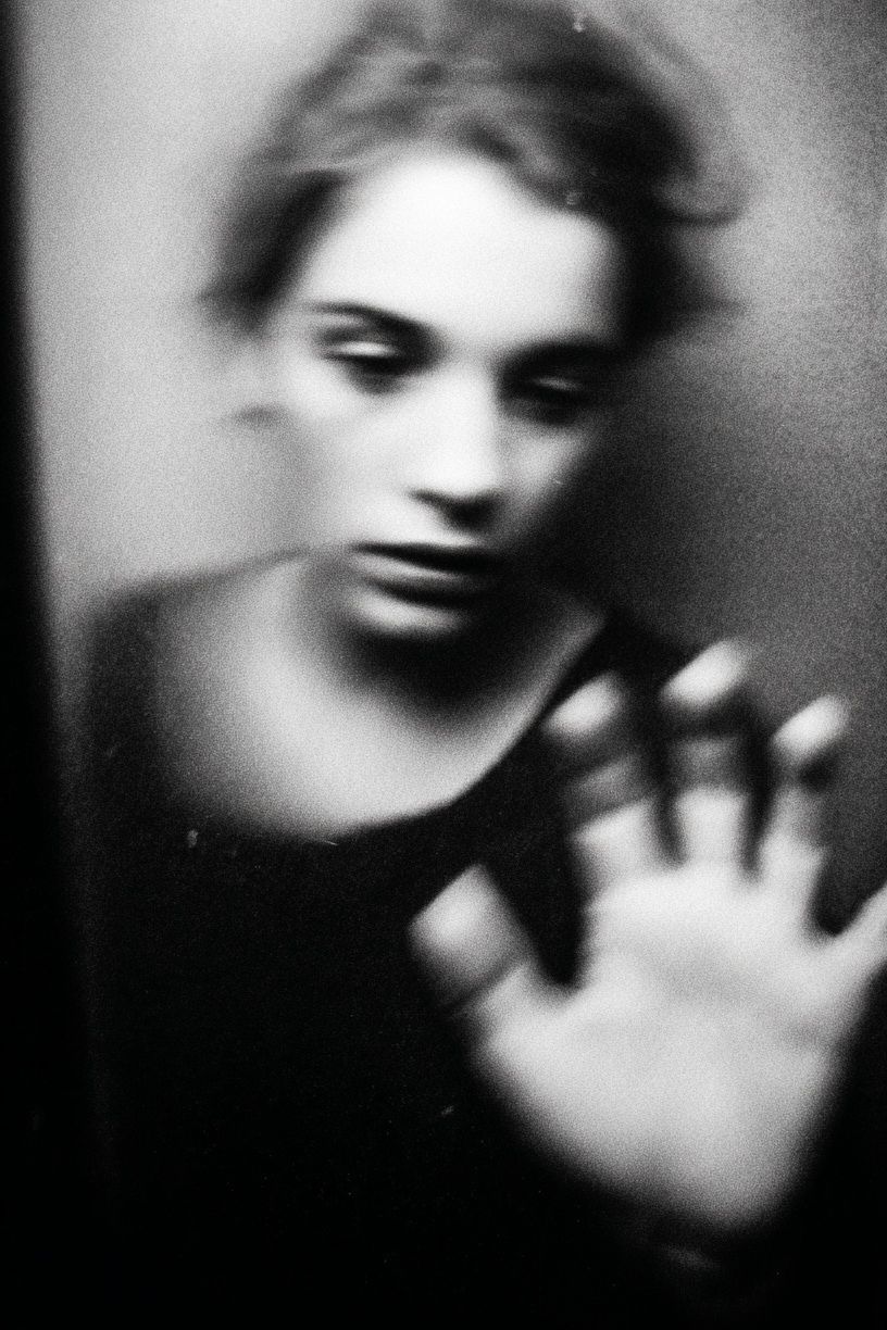 Blurred Woman Portrait Photography Poster. poster — photography art