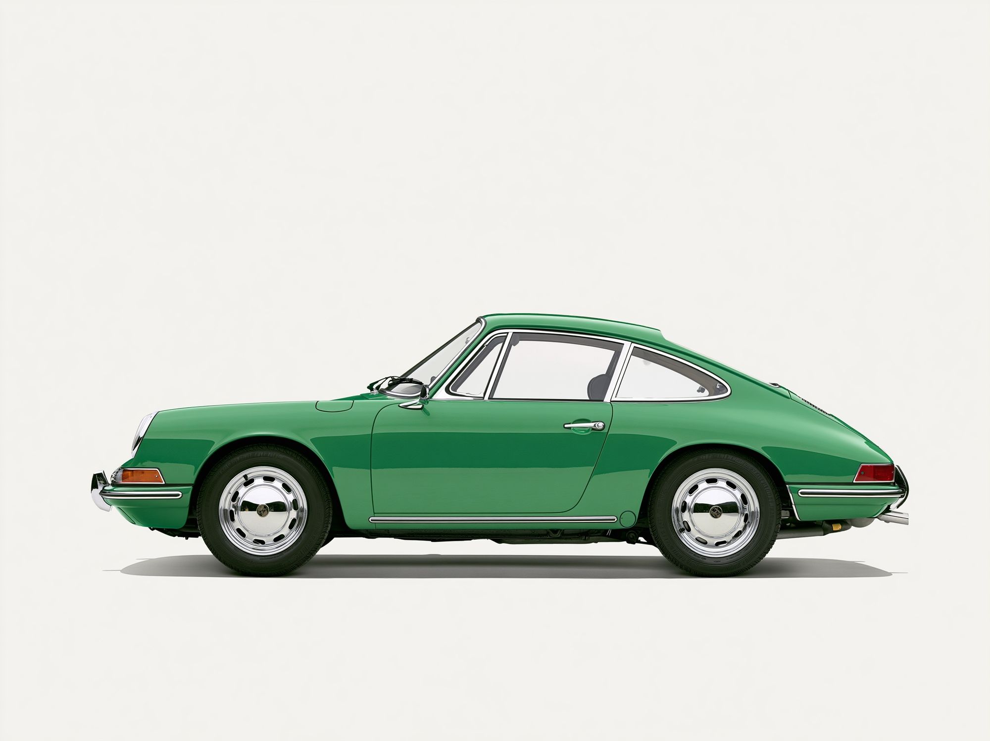 Green Classic Sports Car Photography Poster. poster — photography art