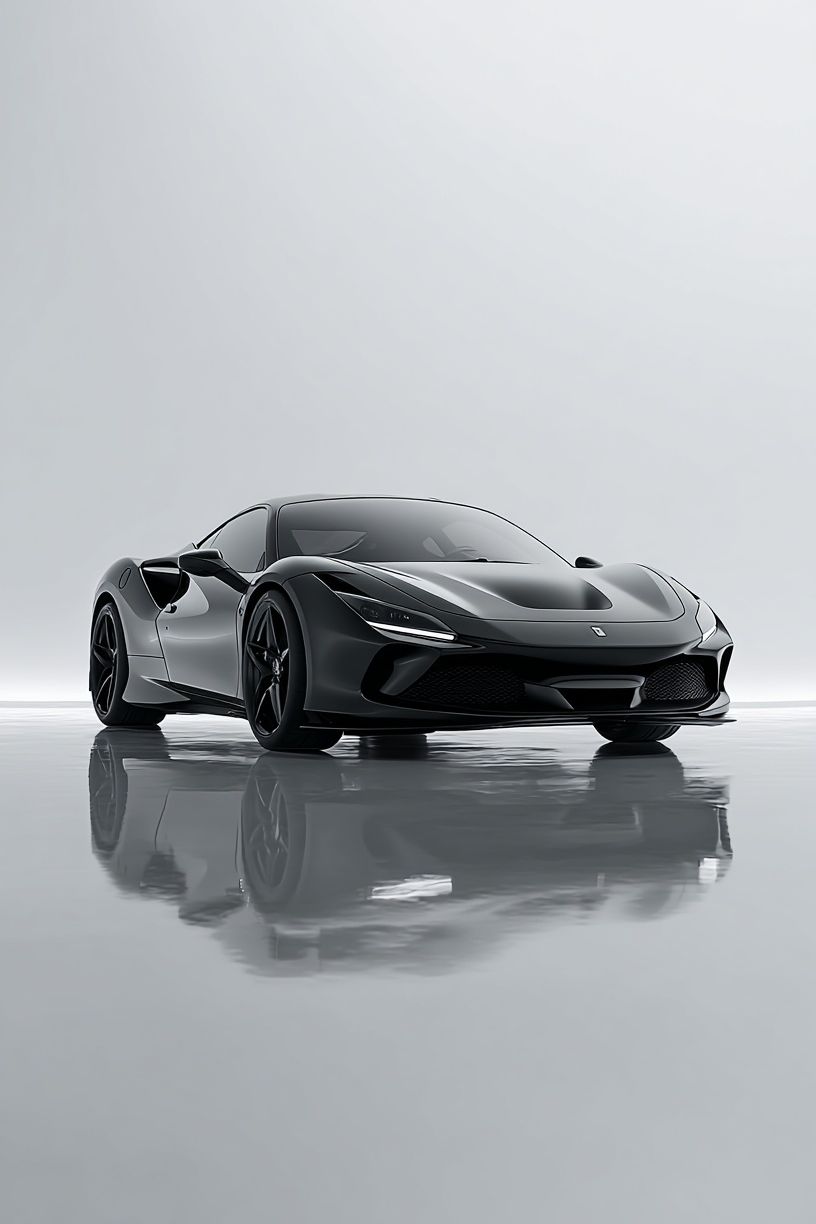 Ferrari F8 Tributo — Automotive Photography Print. poster detail