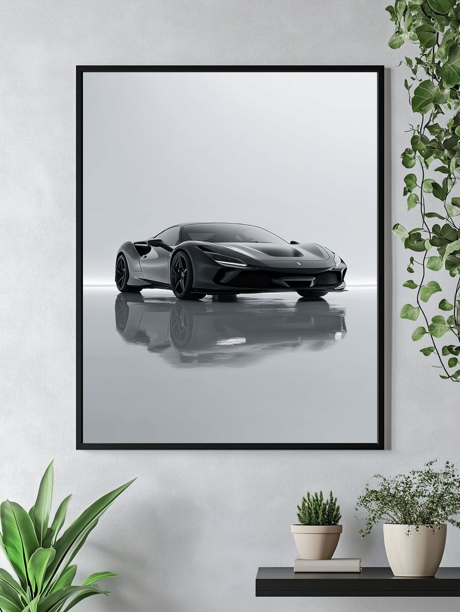 Ferrari F8 Tributo — Automotive Photography Print. — room view 4