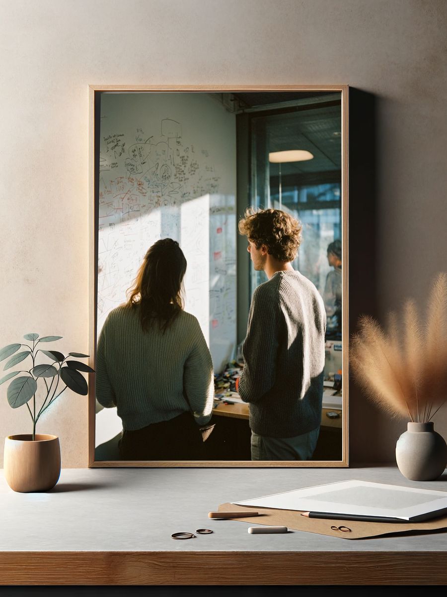 Creative Collaboration — Photography Print. — room view 2
