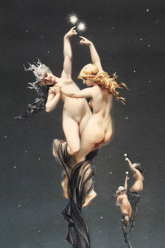 Celestial Dance — Fine Art Print. poster detail