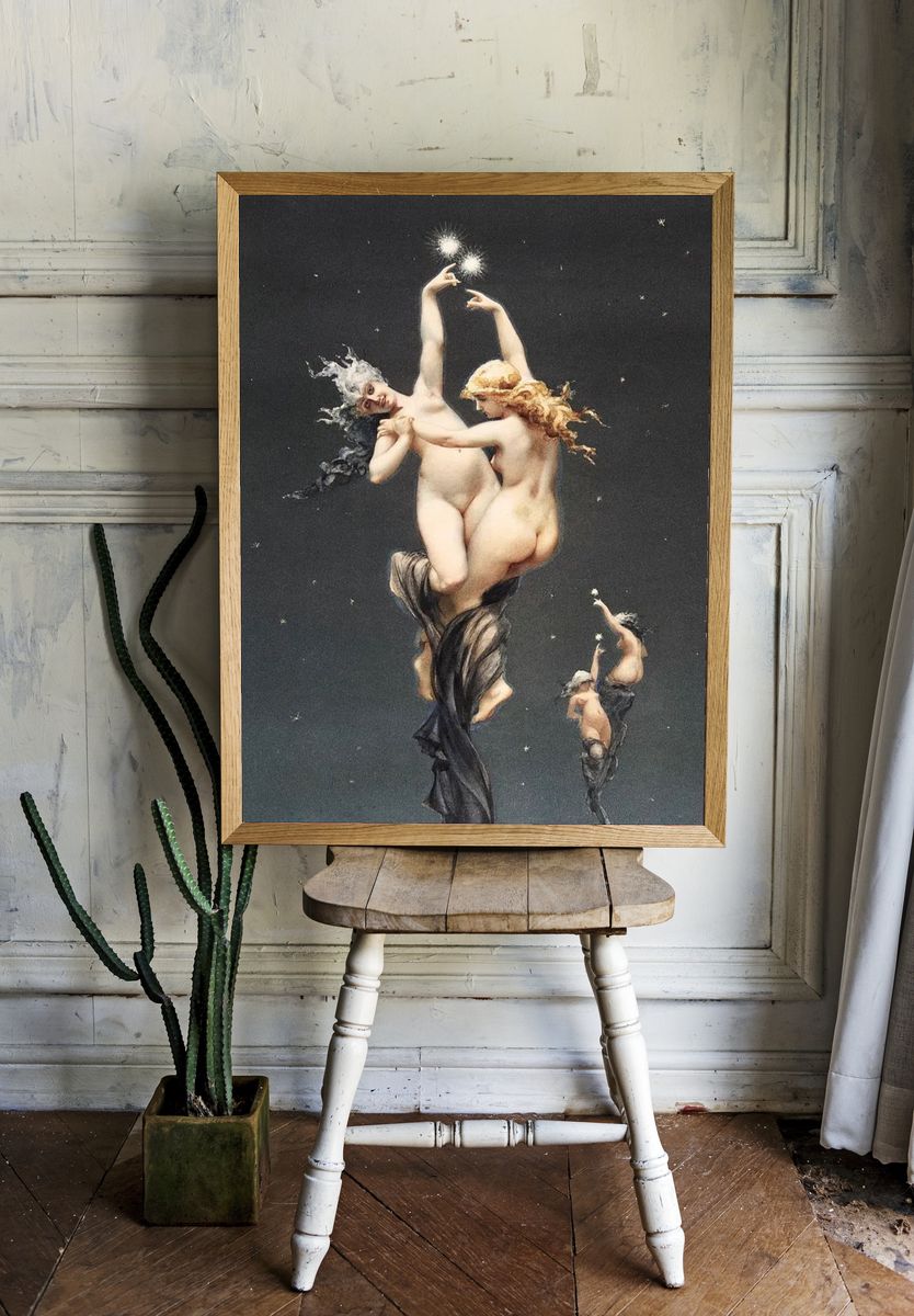 Celestial Dance — Fine Art Print. — room view 1