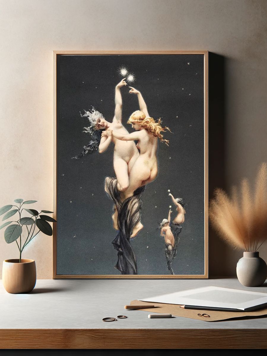 Celestial Dance — Fine Art Print. — room view 2