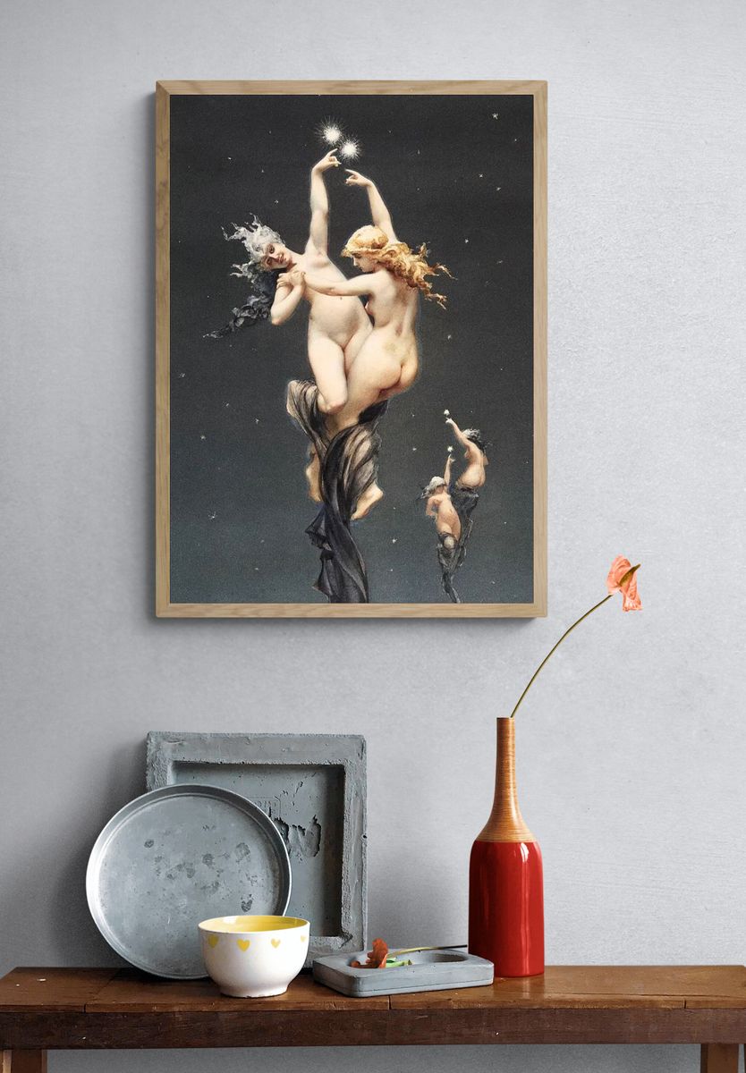 Celestial Dance — Fine Art Print. — room view 3