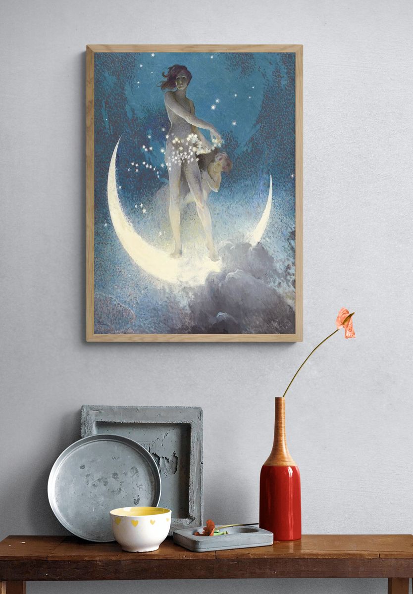 Celestial Figures — Fine Art Print. — room view 3