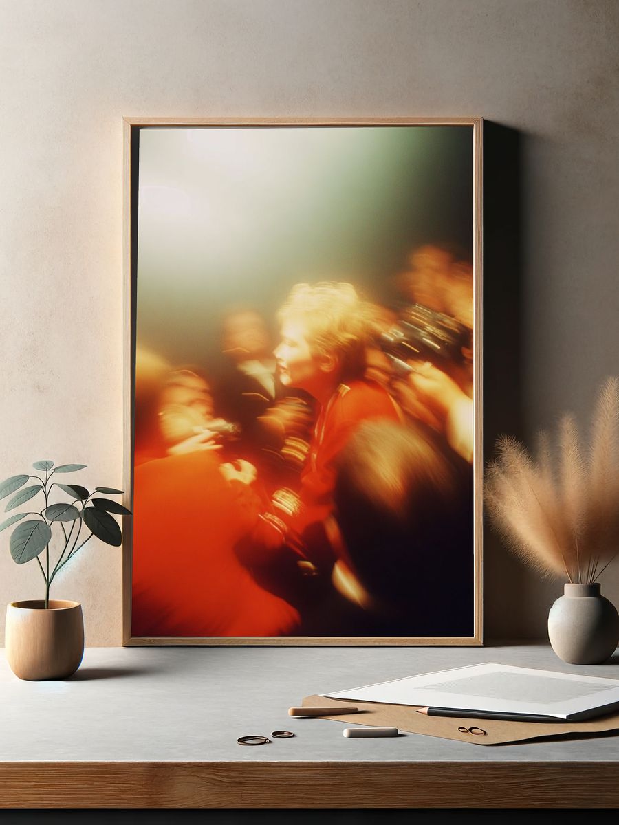 Candid Celebrity Moment — Photography Poster. — room view 2