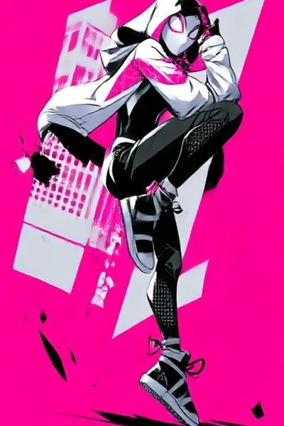 Spider-Man Neon Pop-Art Poster. poster
