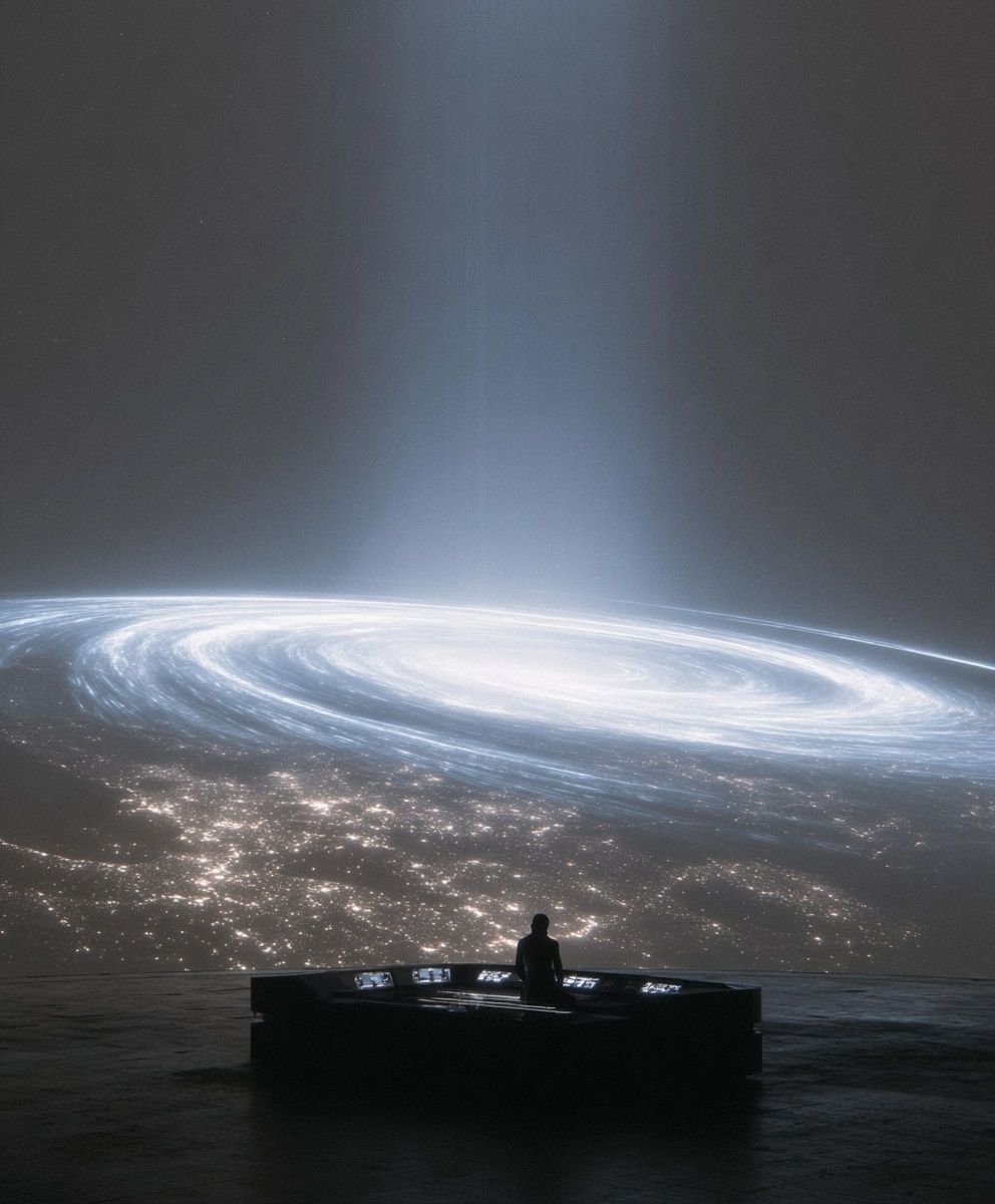 Cosmic Observer — Space Print. poster detail
