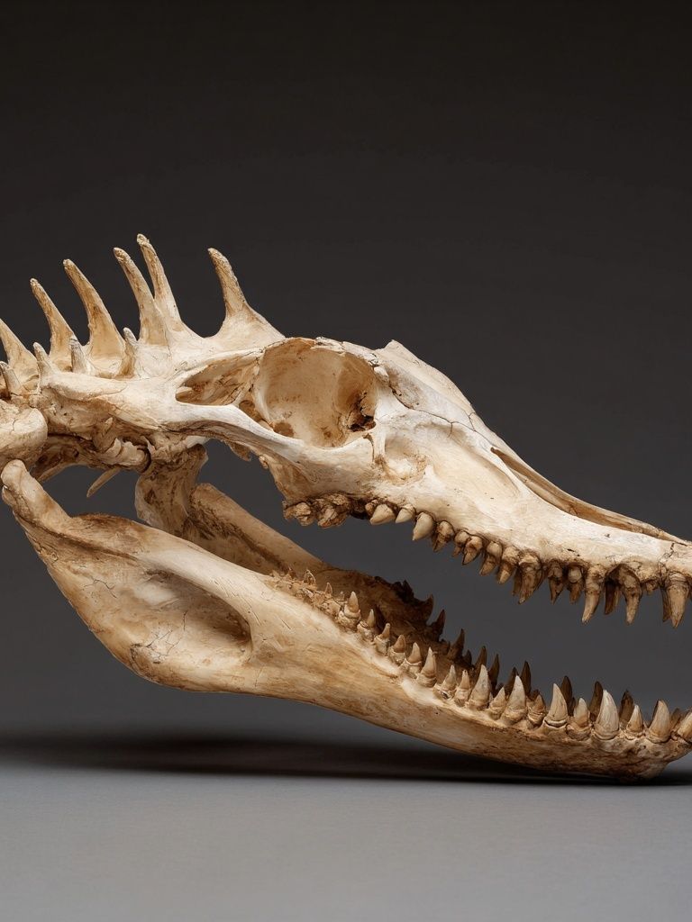 Crocodile Skull Photography Poster. poster — photography art