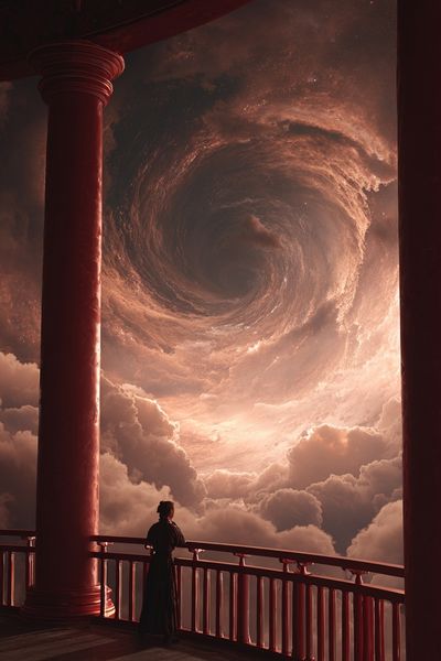 Cosmic Spiral — Fine Art Print. poster print