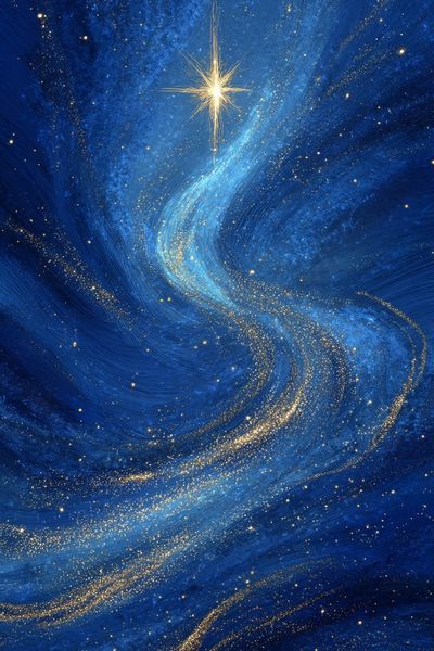 Celestial Pathway — Space Print