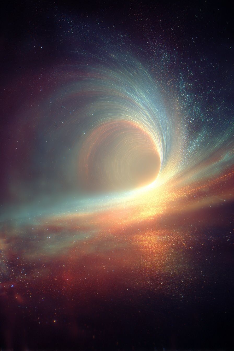 Cosmic Swirl — Space Print. poster — space art