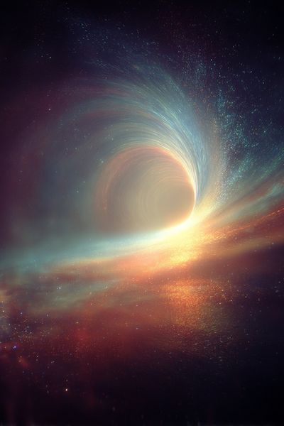 Cosmic Swirl — Space Print. poster