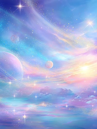 Celestial Dreamscape — Space Print.