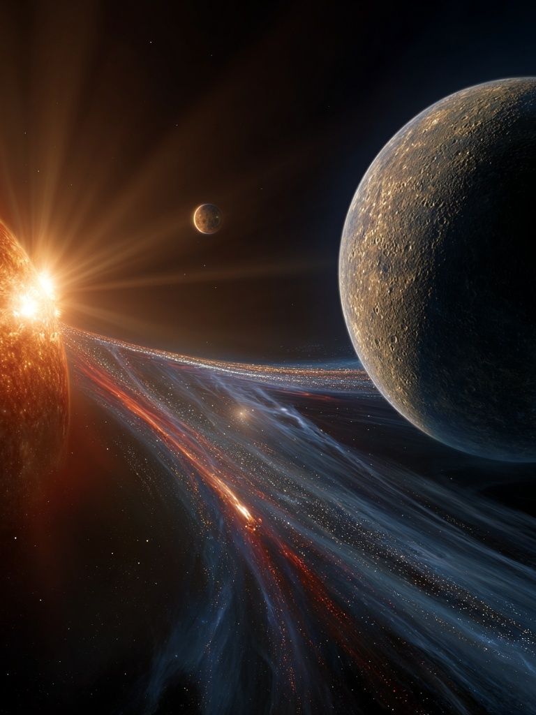 Cosmic Sunrise — Space Print. poster — space art