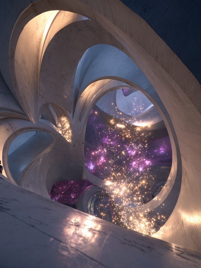 Cosmic Spiral — Abstract Print. poster detail