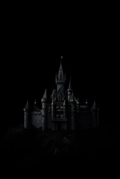 Dark Castle — Fine Art Print. poster print