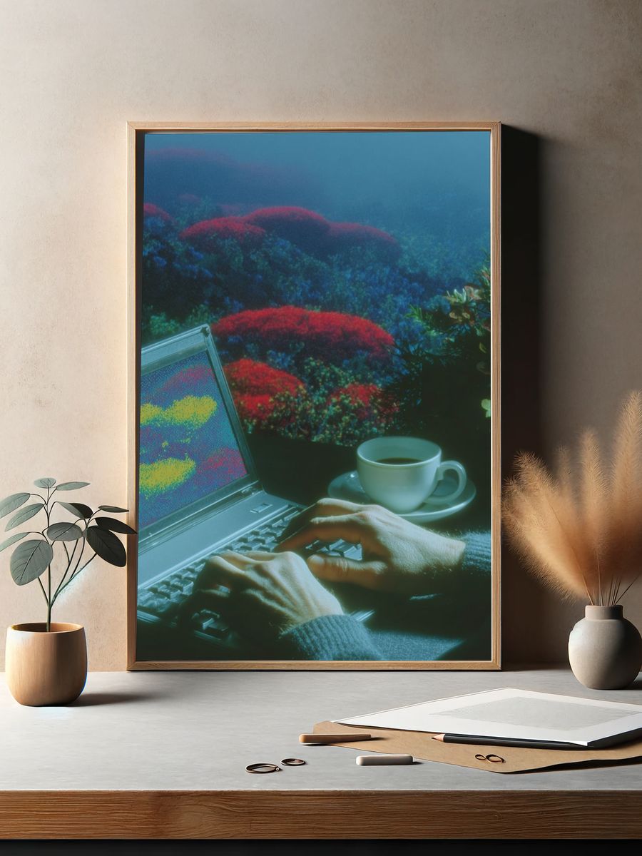 Digital Artistry — Surreal Print. — room view 2