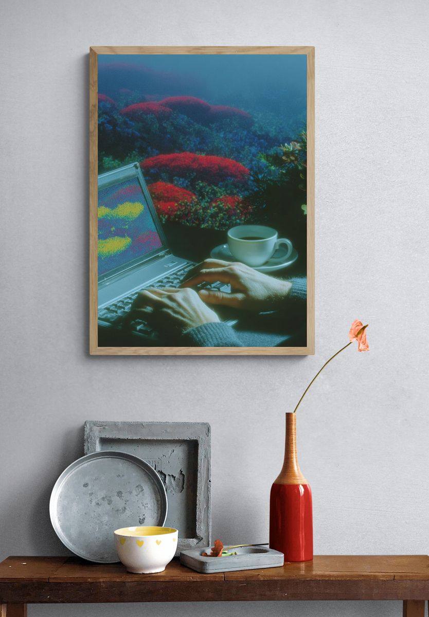 Digital Artistry — Surreal Print. — room view 3