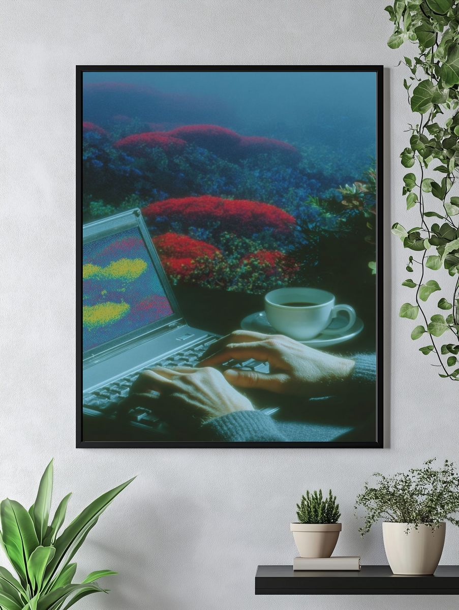 Digital Artistry — Surreal Print. — room view 4