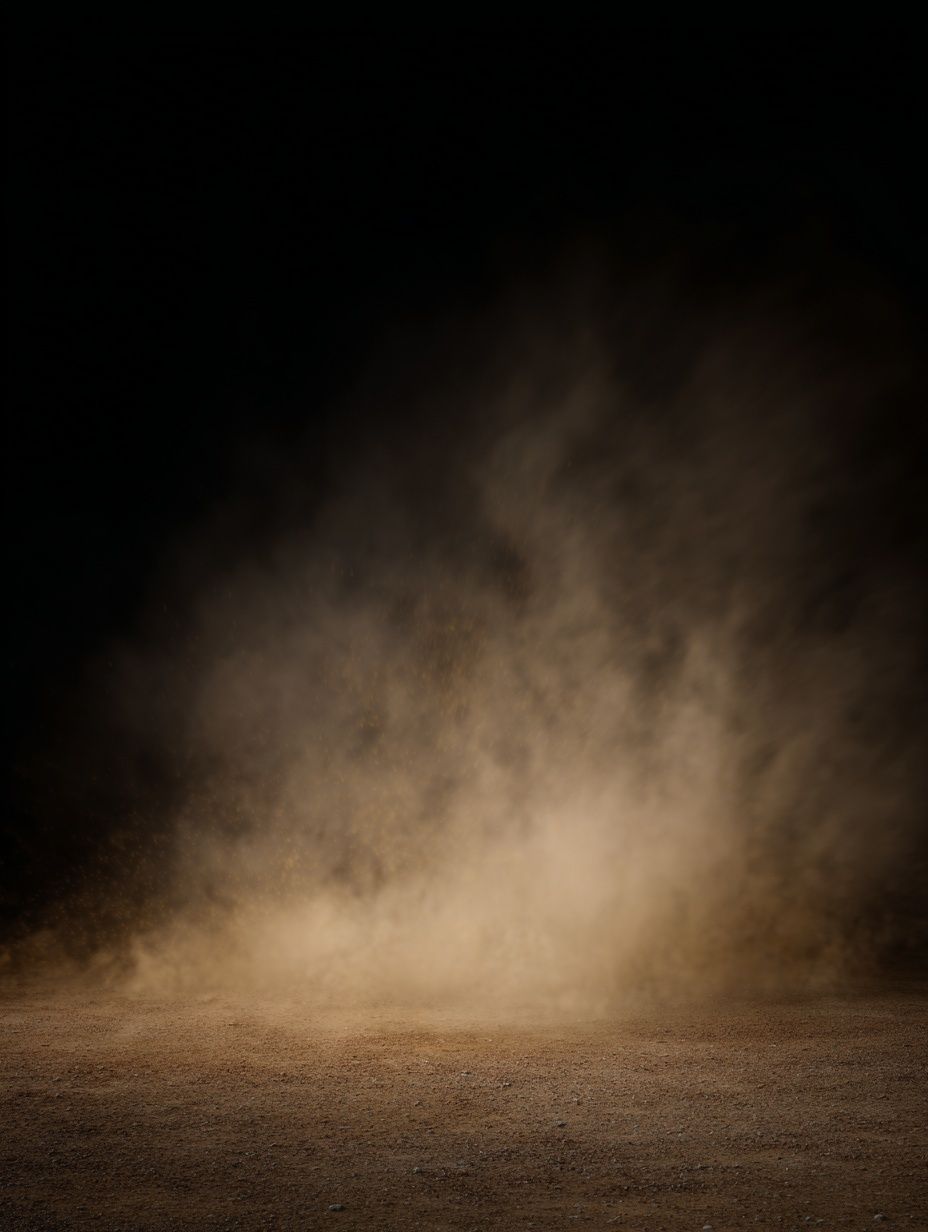 Desert Dust Cloud Photography Poster. poster — photography art