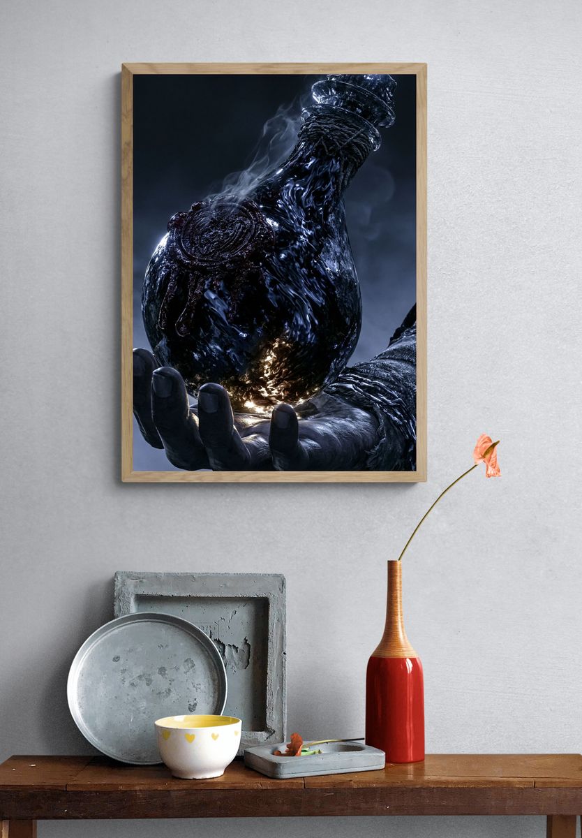Dark Fantasy Relic Poster. — room view 3