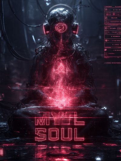 My Soul — Digital Art Print. poster print