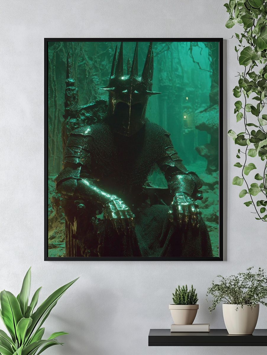 Dark Lord Throne — Fantasy Print. — room view 4