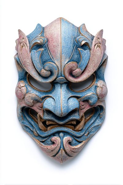 Decorative Mask — Art Print. poster