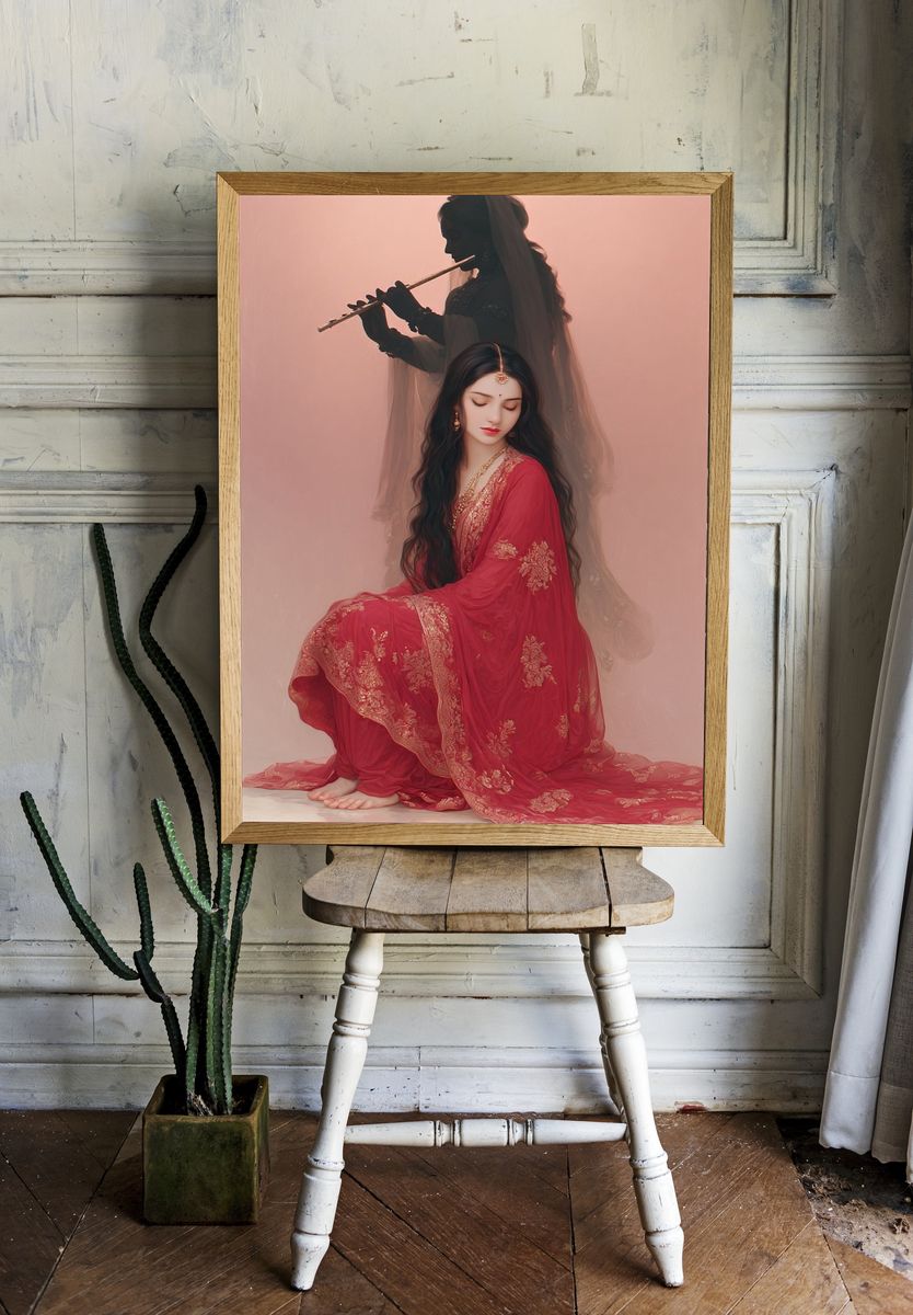 Divine Melody — Ethereal Art Print. — room view 1