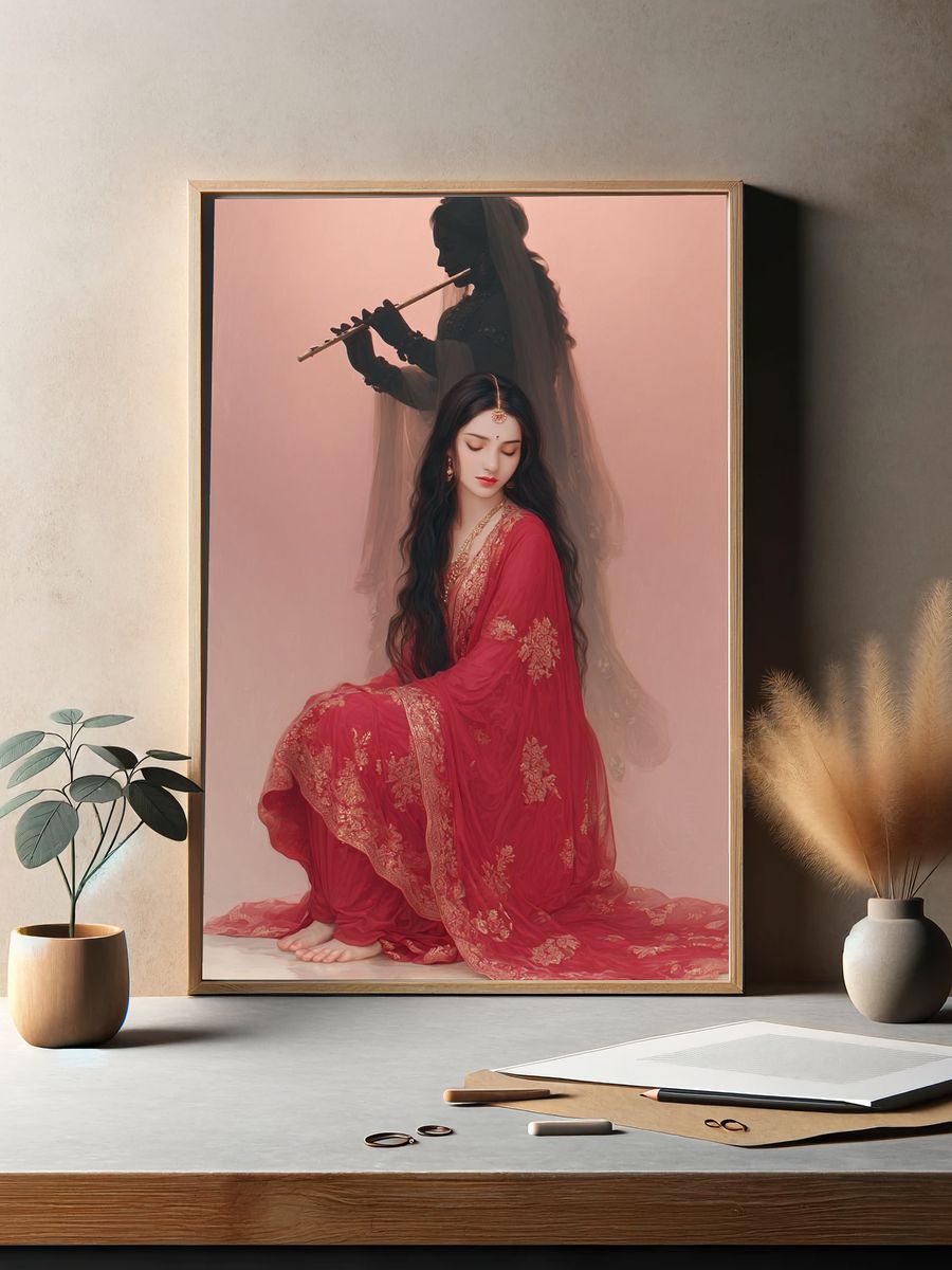 Divine Melody — Ethereal Art Print. — room view 2