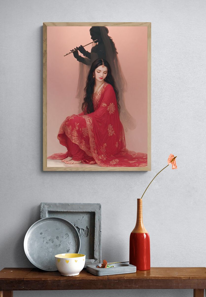 Divine Melody — Ethereal Art Print. — room view 3
