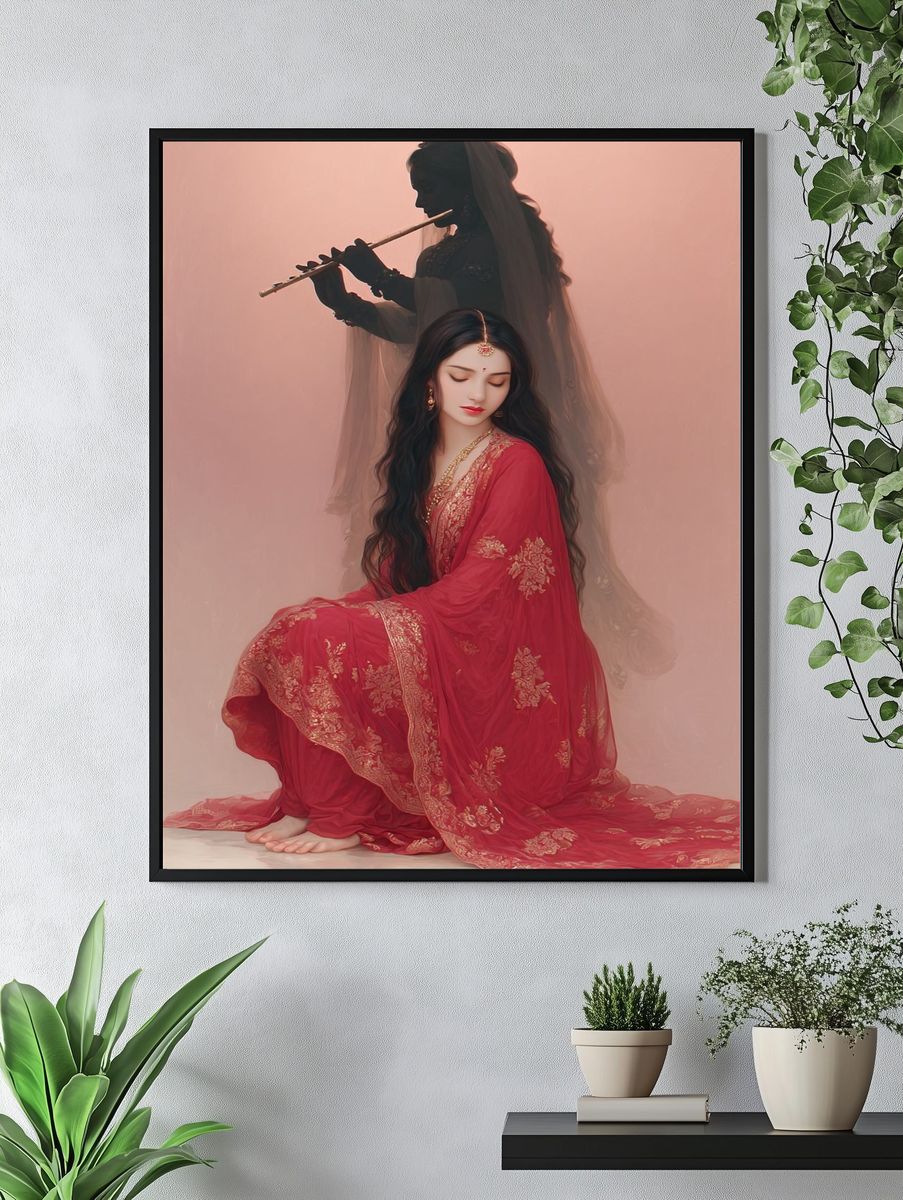 Divine Melody — Ethereal Art Print. — room view 4