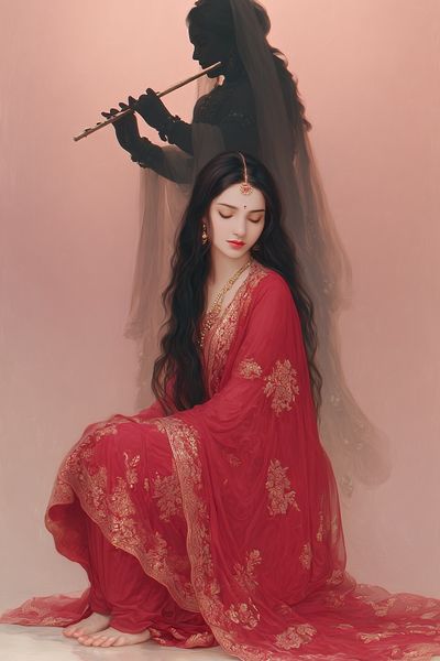Divine Melody — Ethereal Art Print. poster print