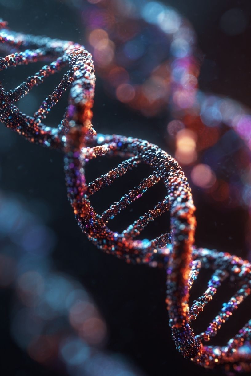 DNA Helix — Abstract Print. poster detail