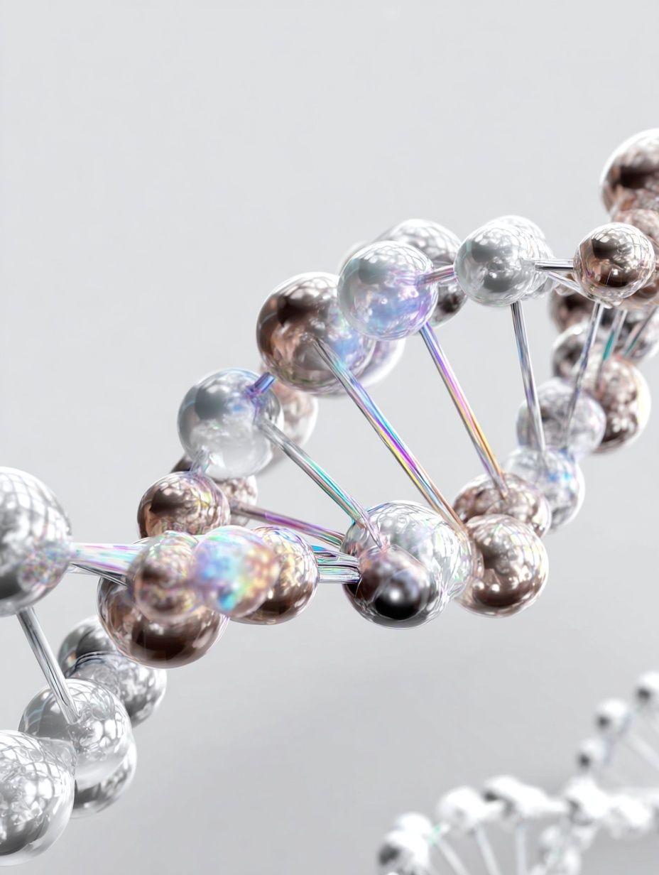 Molecular Structure — Digital Art Print. poster — illustration art