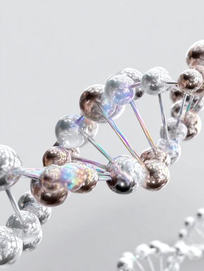 Molecular Structure — Digital Art Print. poster