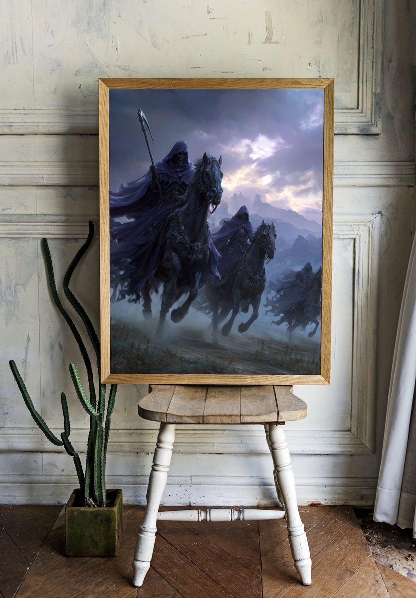 Reaper Cavalry Fantasy Print. — room view 1
