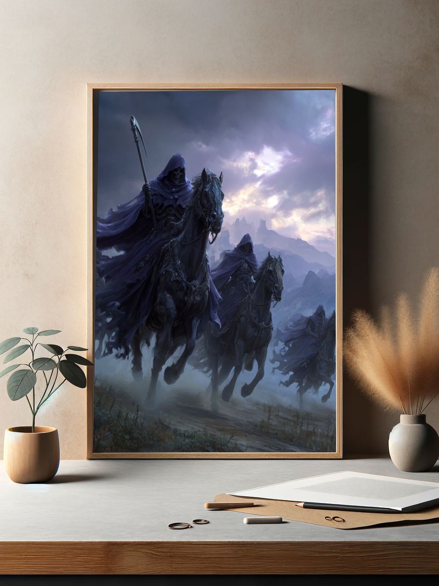 Reaper Cavalry Fantasy Print. — room view 2