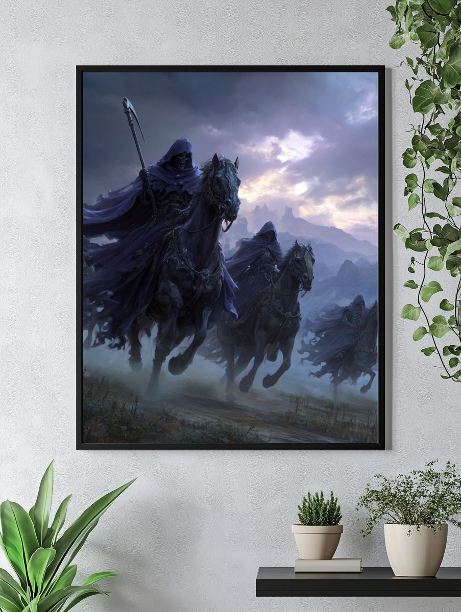 Reaper Cavalry Fantasy Print. — room view 4