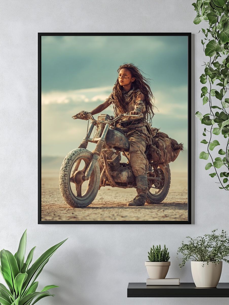 Desert Rider Cinematic Poster. — room view 4
