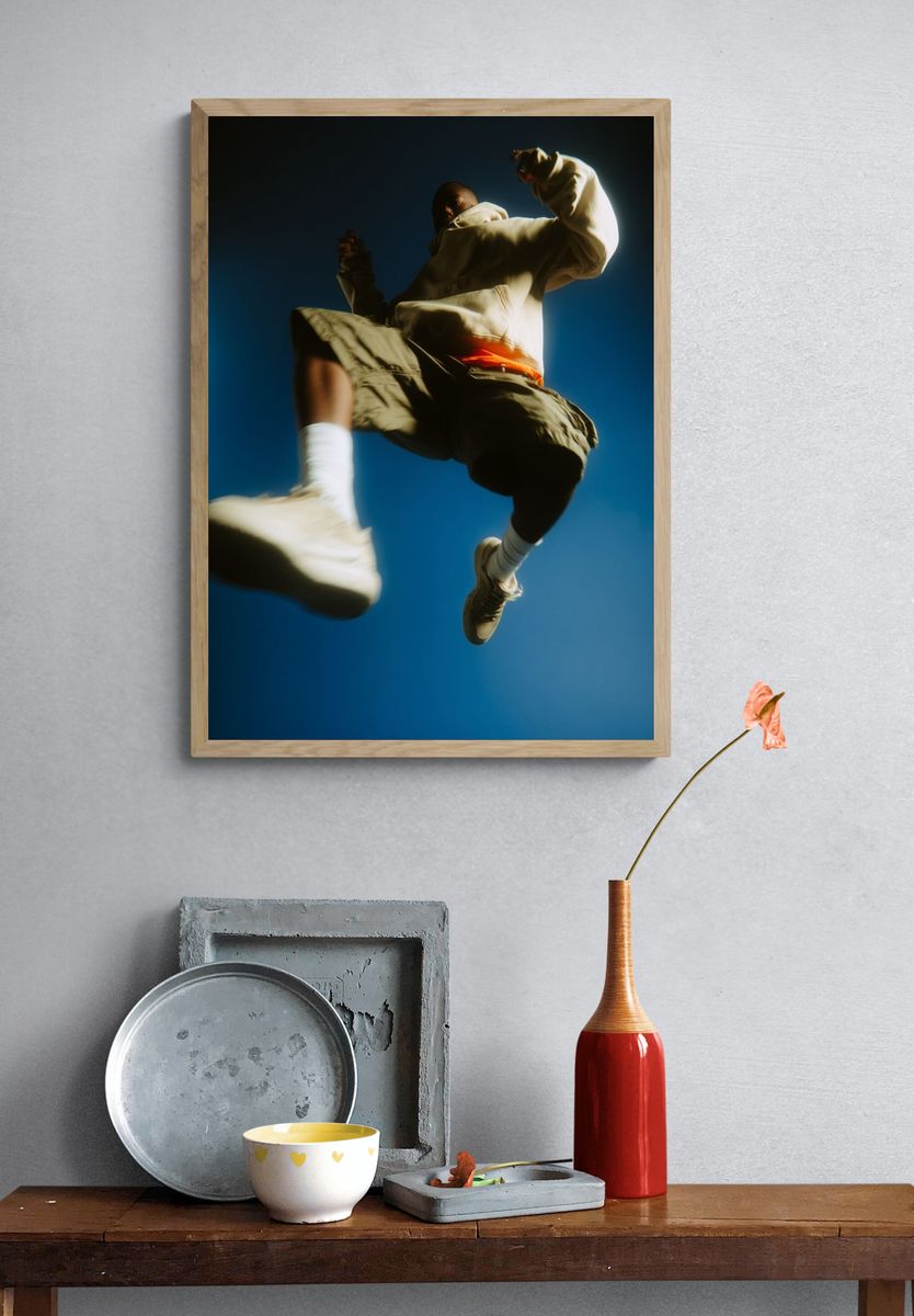 Dynamic Street Style Photography Poster. — room view 3