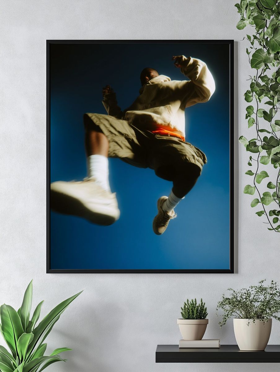 Dynamic Street Style Photography Poster. — room view 4