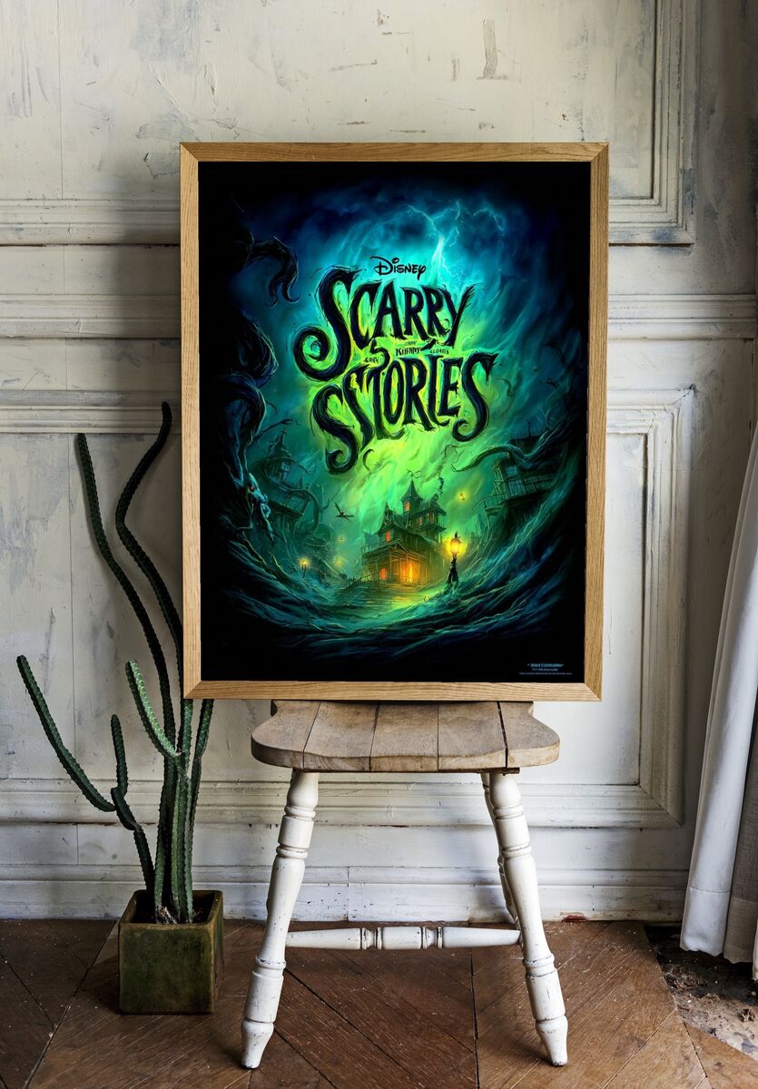 Disney Scary Stories Poster room preview