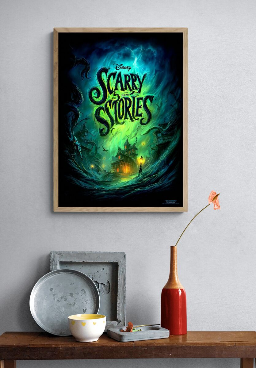 Disney Scary Stories Poster. — room view 3
