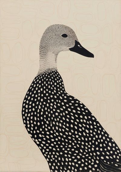 Stylized Duck — Illustration Print